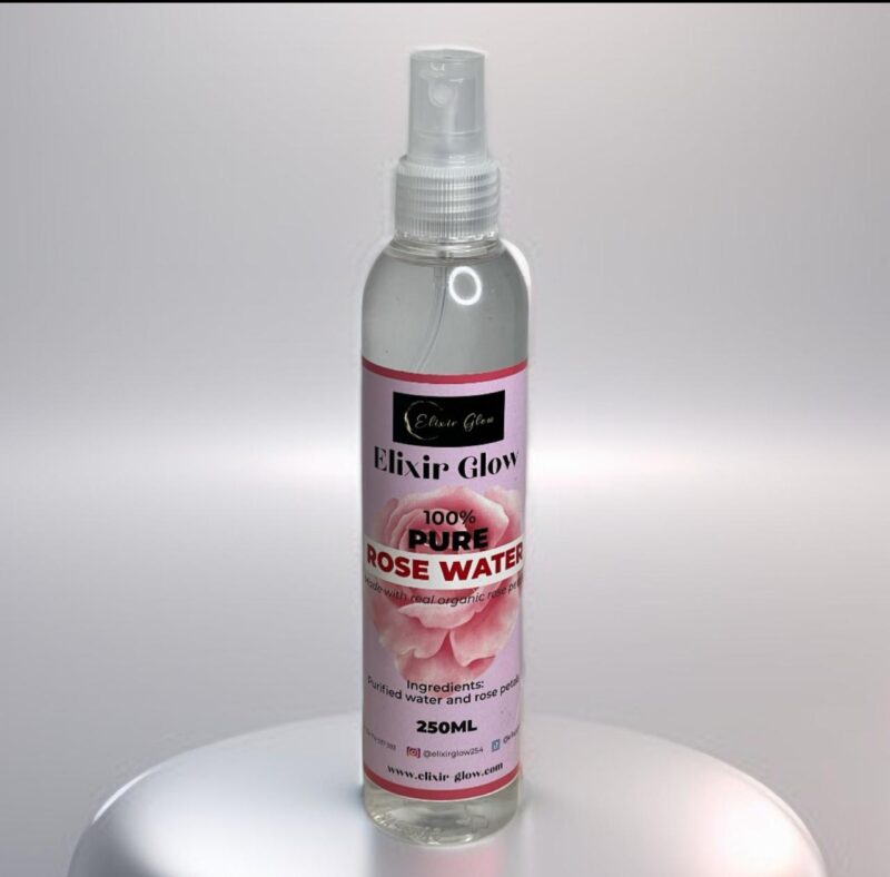 Elixir Glow 100% Pure Rose Water 250ml - Image 2