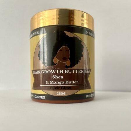 Elixir Glow- Hair Growth Butter with Shea & Mango Butter 250g